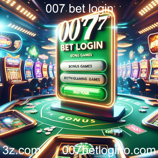 Explorando a Categoria de Bônus na 007 Bet Login